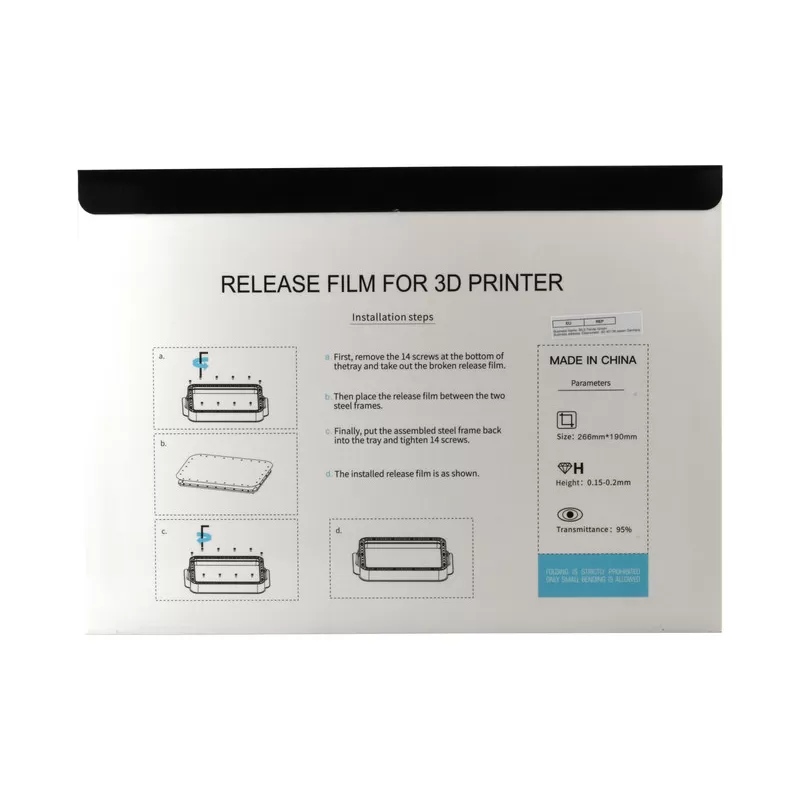 Film FEP pour Creality LD-006 / rechange Film FEP pour Creality LD-006 / rechange