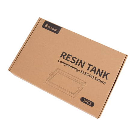Bac résine métal Elegoo pour Saturn - packaging Bac résine métal Elegoo pour Saturn - packaging