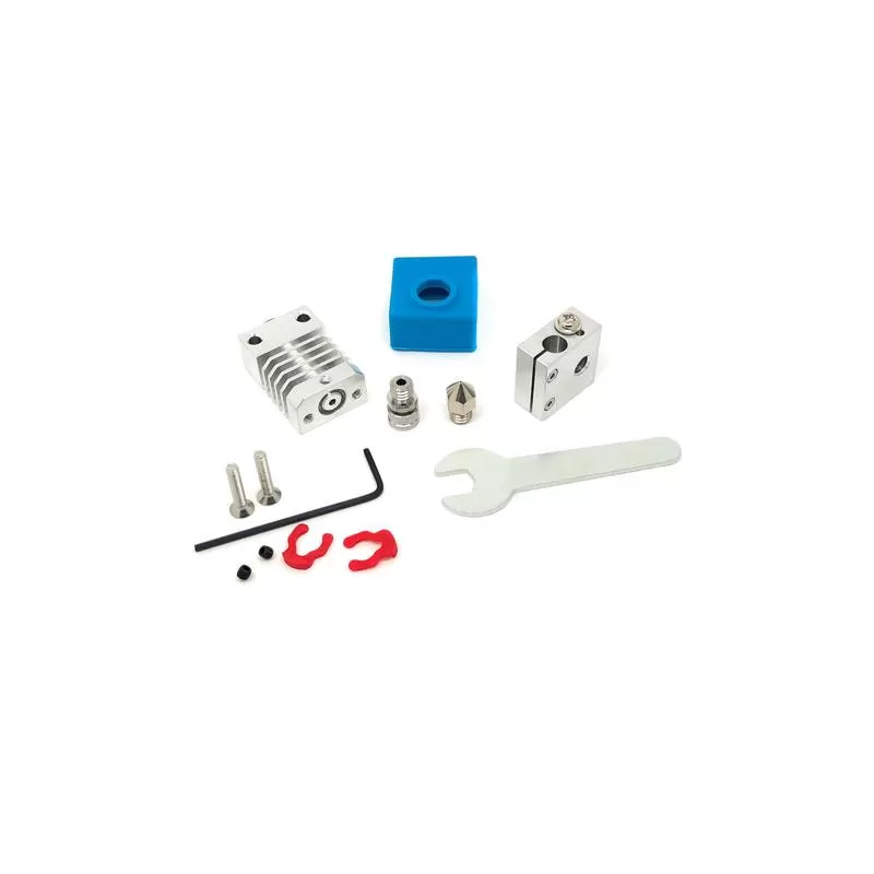 Pièces contenu hotend Metal Micro Swiss avec bloc chauffant Pièces contenu hotend Metal Micro Swiss avec bloc chauffant