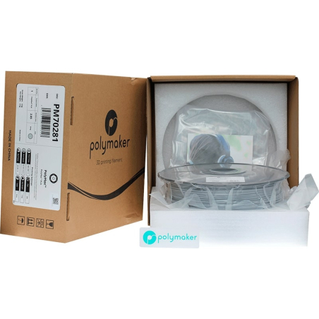 PolyMax Tough PLA Gris - 2.85mm - 3 kg - packaging PolyMax Tough PLA Gris - 2.85mm - 3 kg - packaging