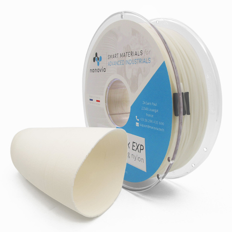 Flex EXP Nanovia (Nylon moussant) - 1.75mm - 500 g Flex EXP Nanovia (Nylon moussant) - 1.75mm - 500 g