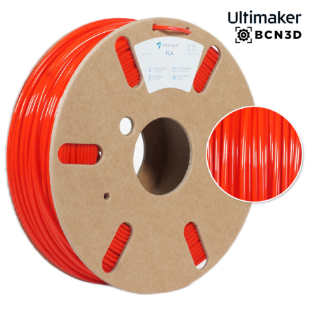 PLA Rouge Forshape Premium - 2.85mm - 750g PLA Rouge Forshape Premium - 2.85mm - 750g