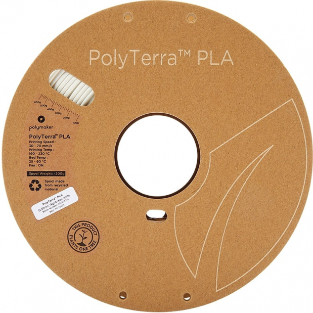 PolyTerra_PLA_Blanc coton_2.85mm_2 PolyTerra_PLA_Blanc coton_2.85mm_2