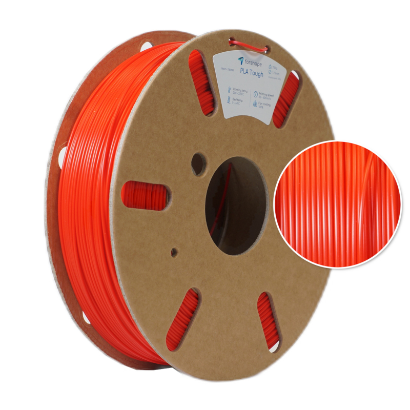 PLA Tough Rouge Forshape - 1.75mm - 750g PLA Tough Rouge Forshape - 1.75mm - 750g