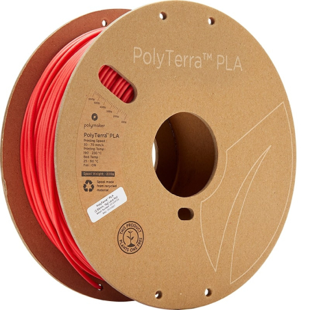 PolyTerra PLA Rouge Lave - 2.85mm - 1 kg