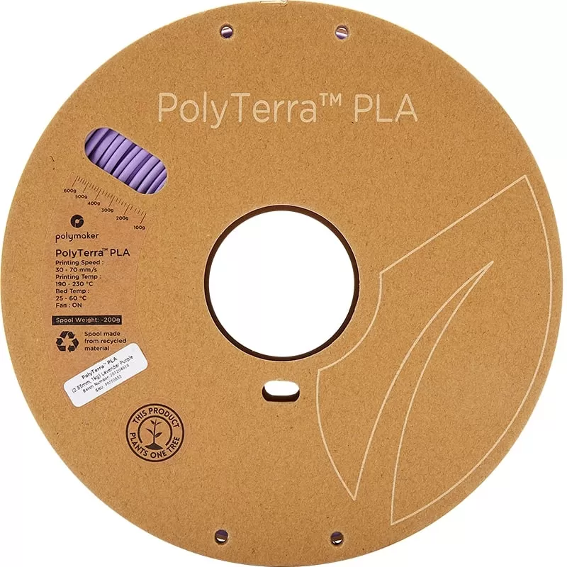 PolyTerra_PLA_Violet lavande_2.85mm_2 PolyTerra_PLA_Violet lavande_2.85mm_2