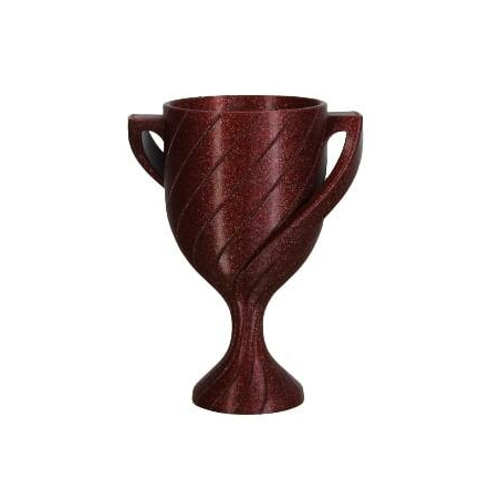 Couleur PLA Glitter Rouge Forshape Premium - 1.75mm - 1Kg Couleur PLA Glitter Rouge Forshape Premium - 1.75mm - 1Kg