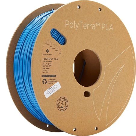 PolyTerra PLA Bleu Saphir - 1.75mm - 1 kg