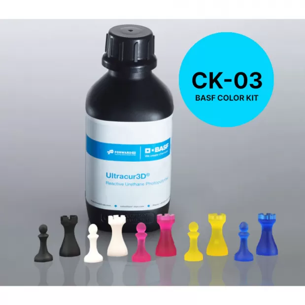 Ultracur3D® CK 03 Pigment Cyan BASF - 500 ml