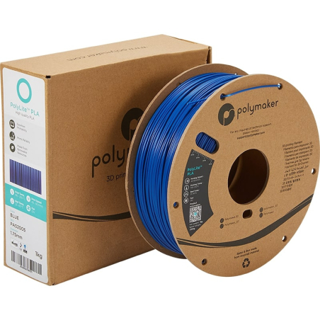 PLA Bleu Polymaker - 1.75mm - 1 kg