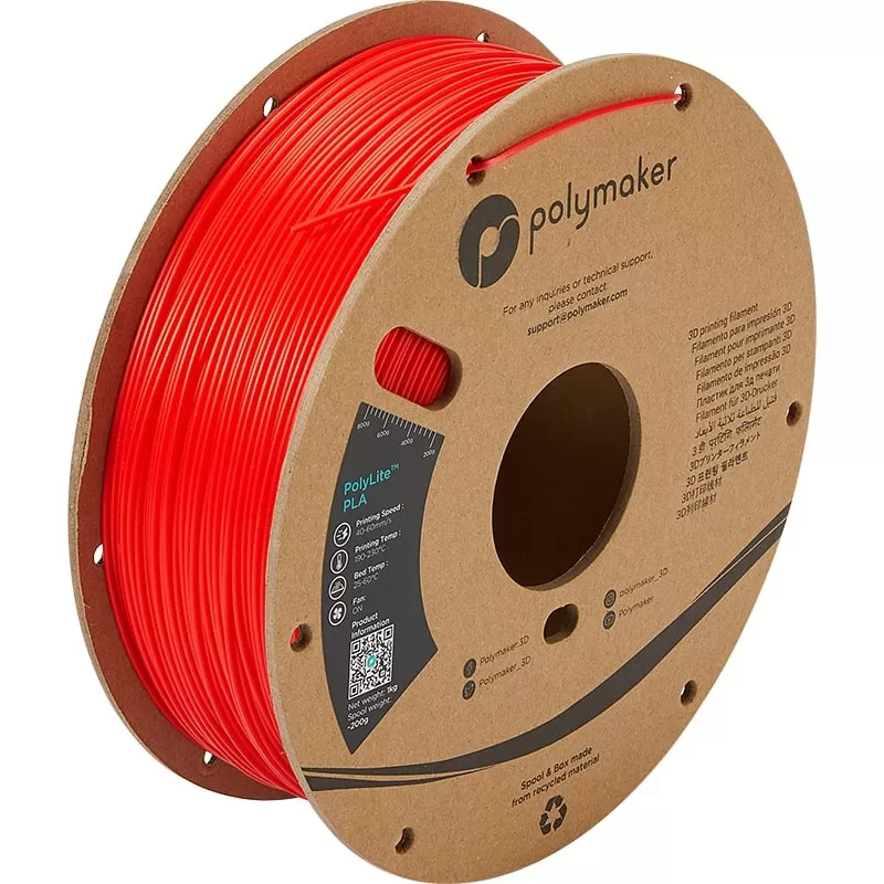 Filament PLA Rouge Premium Polymaker Filament PLA Rouge Premium Polymaker
