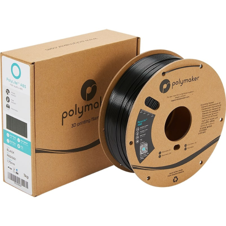 Polymaker PolyLite ABS Noir - 2.85mm - 1 kg