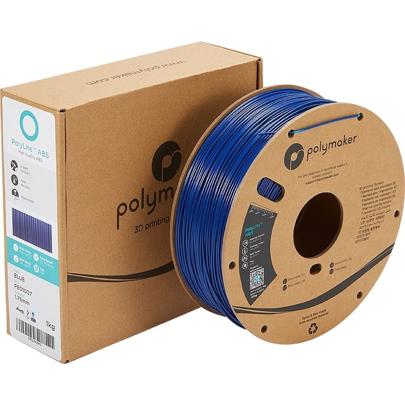 Polymaker PolyLite ABS Bleu - 1.75mm - 1 kg