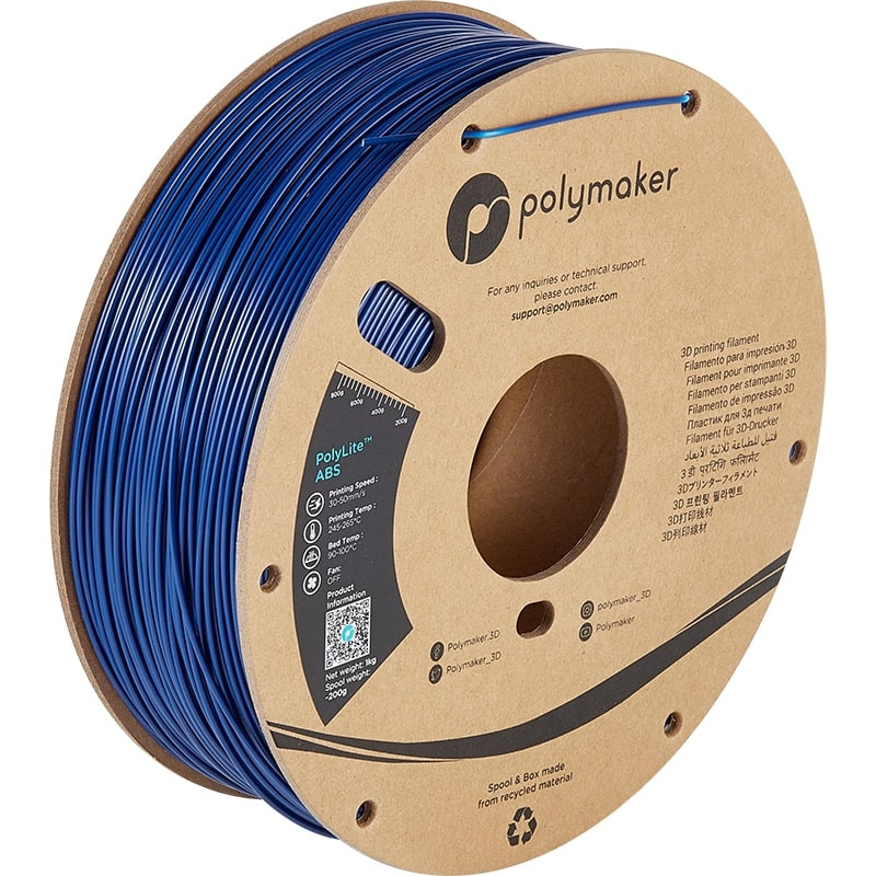 ABS Bleu PolyLite - 1.75mm - 1 kg