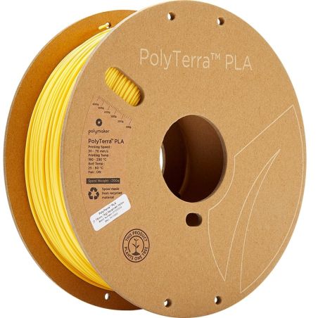 PolyTerra PLA Jaune Savane - 1.75mm - 1 kg