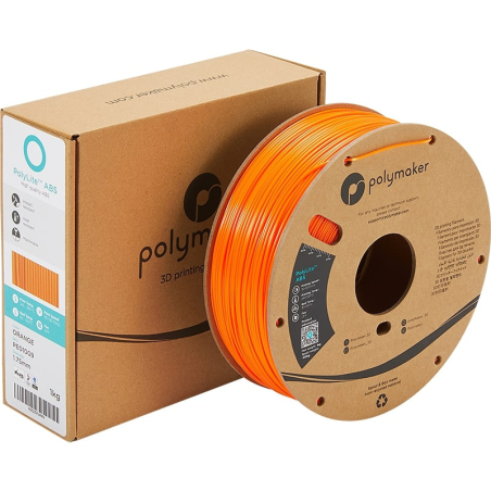 Emballage PolyLite ABS Orange - 1.75mm - 1 kg Emballage PolyLite ABS Orange - 1.75mm - 1 kg