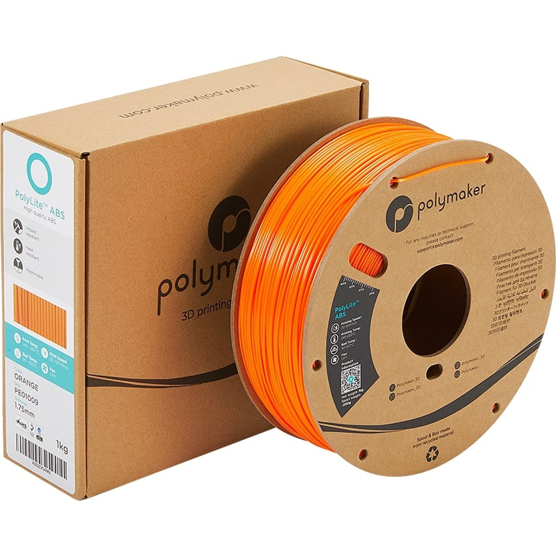 ABS Orange PolyLite - 2.85mm - 1 kg