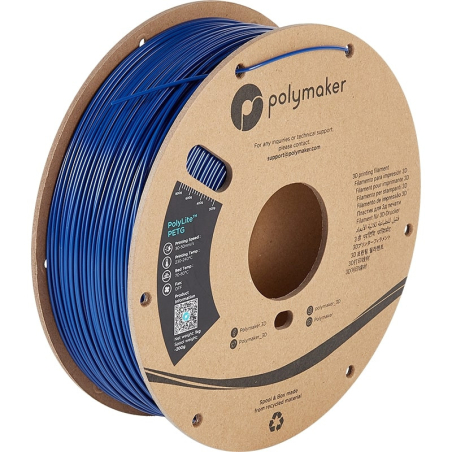 Filament PETG Bleu - 1.75mm - 1 kg Filament PETG Bleu - 1.75mm - 1 kg