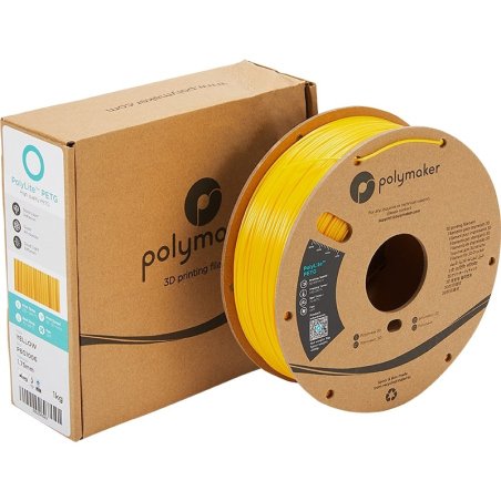 Emballage PolyLite PETG Jaune - 1.75mm - 1 kg
