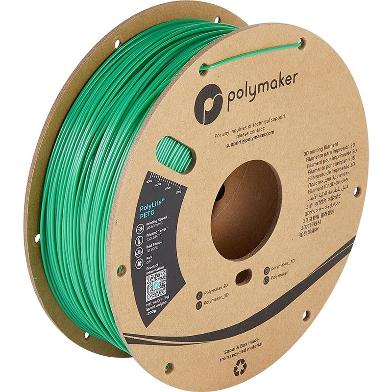 Filament PETG Vert - 1.75mm - 1 kg