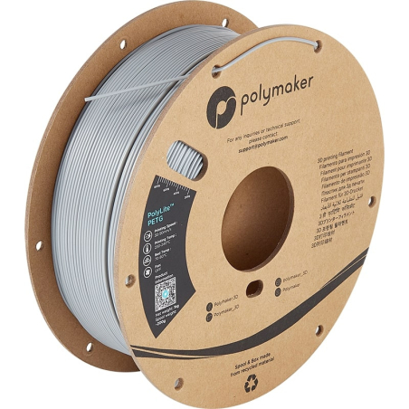 Polymaker PETG Gris - 1.75mm - 1 kg