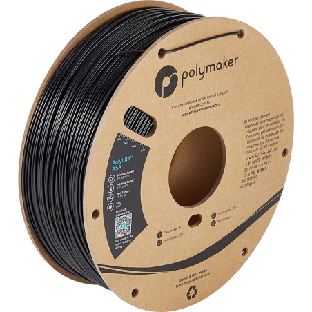 Filament ASA Noir - 2.85mm - 1 kg Filament ASA Noir - 2.85mm - 1 kg