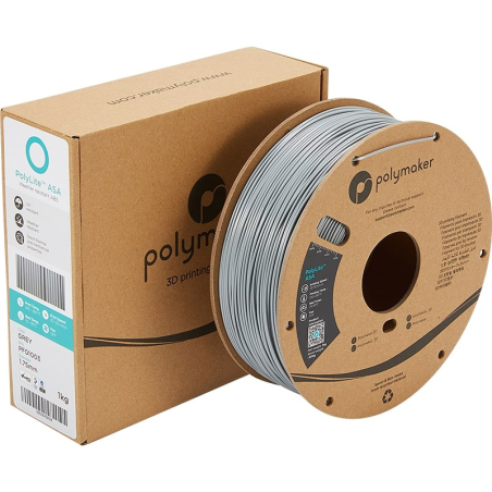 Emballage PolyLite ASA Gris - 1.75mm - 1 kg