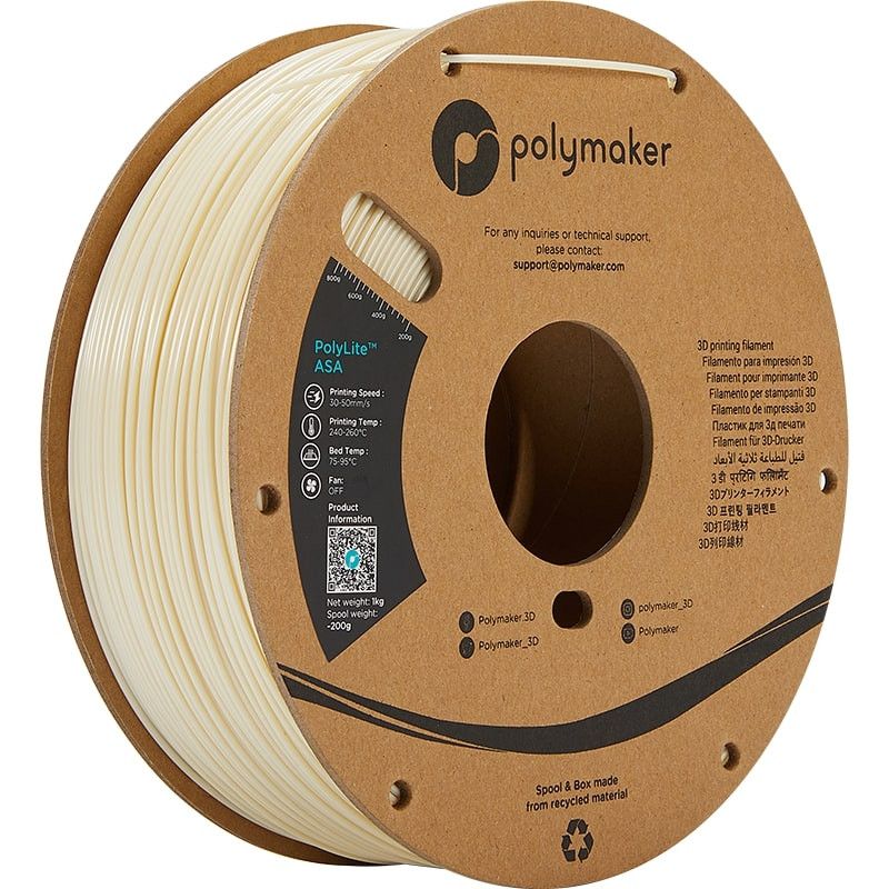 PolyLite ASA Naturel - 1.75mm - 1 kg