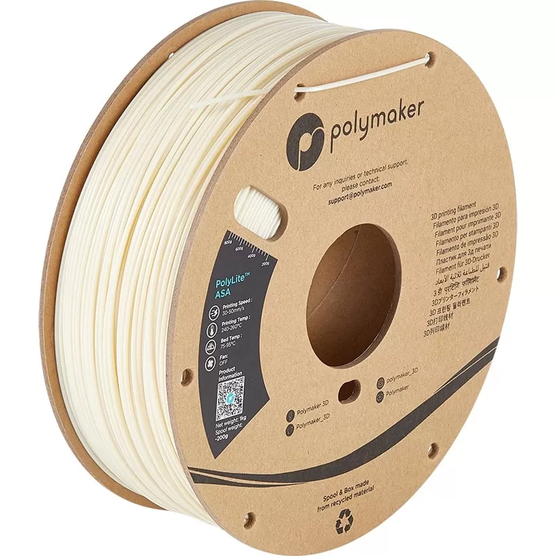 Filament ASA Naturel - 1.75mm - 1 kg Filament ASA Naturel - 1.75mm - 1 kg