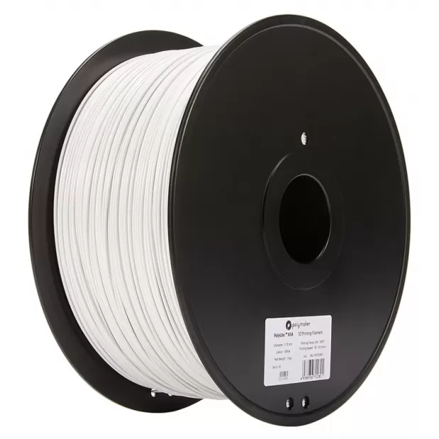 PolyLite ASA Blanc - 1.75mm - 3 kg