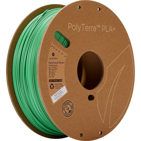 PolyTerra PLA+ Vert - 1.75mm - 1 kg