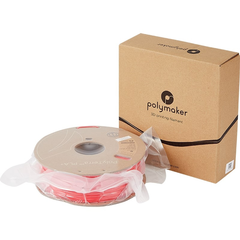 Emballage PolyTerra+ PLA Rouge - 1.75mm - 1 kg