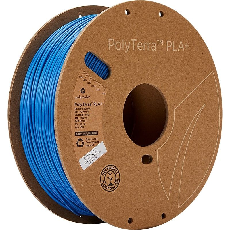 PolyTerra PLA+ Bleu - 1.75mm - 1 kg