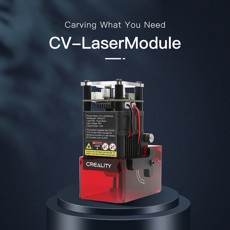 Module Laser pour Creality Ender 3 S1 et S1 Pro (24V 1.6W)
