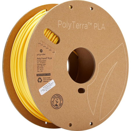 PolyTerra PLA Jaune Savane - 2.85mm - 1 kg
