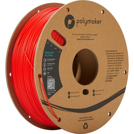 PolyLite PLA Pro Rouge - 1.75mm - 1 kg