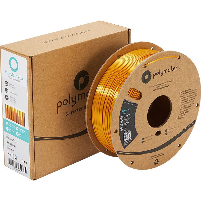  R3D PLA Magic Silk Bleu & Vert & Orange 1.75mm 1kg