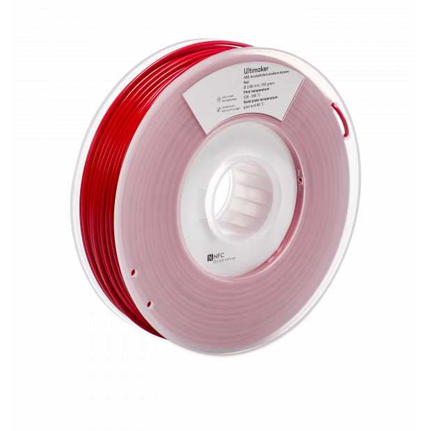 ABS Ultimaker Rouge - 2.85mm - 750g