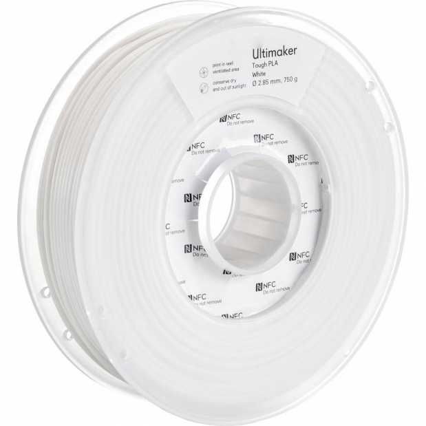 PLA Tough Ultimaker Blanc - 2.85mm - 750g