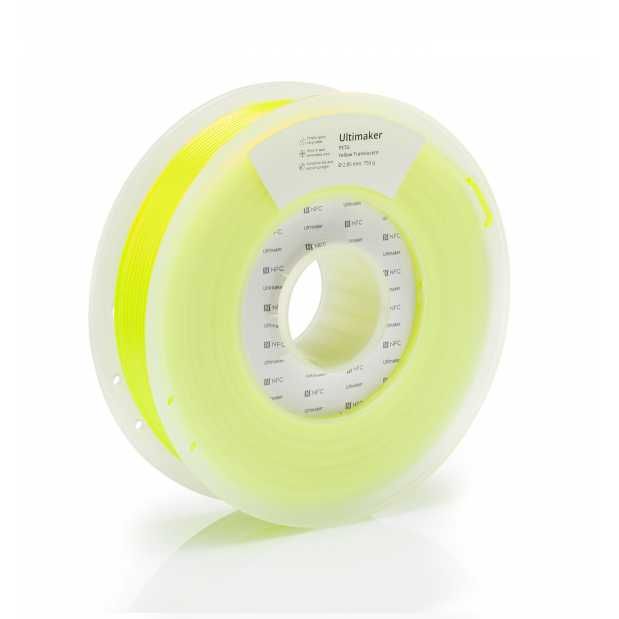 PETG Ultimaker Jaune Translucide - 2.85mm - 750g