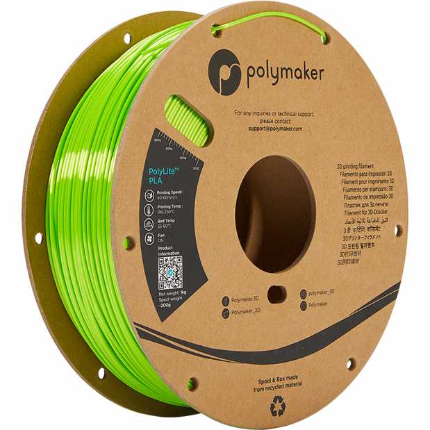 Polylite Silk PLA Lime - 1.75mm - 1 kg