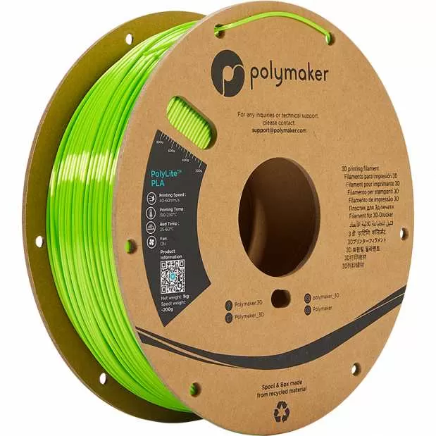 Polylite Silk PLA Lime - 1.75mm - 1 kg