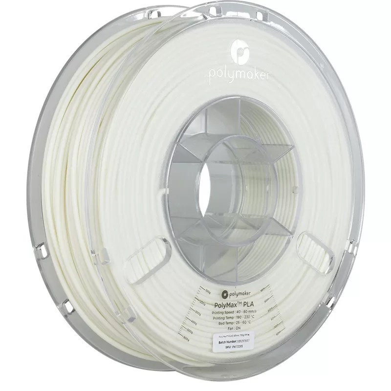 PolyMax PLA Blanc 2.85mm 750 g PolyMax PLA Blanc 2.85mm 750 g