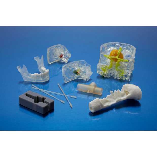Impressions 3D résine Formlabs BioMed Transparente 1L Impressions 3D résine Formlabs BioMed Transparente 1L