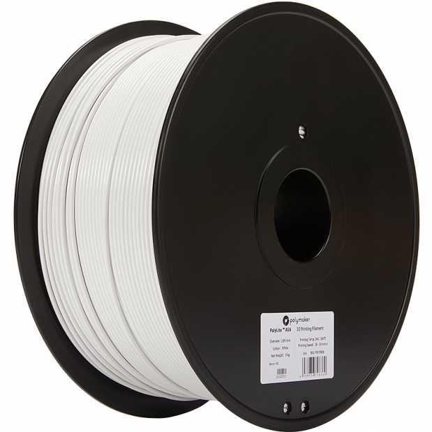 PolyLite ASA Blanc - 2.85mm - 3 kg