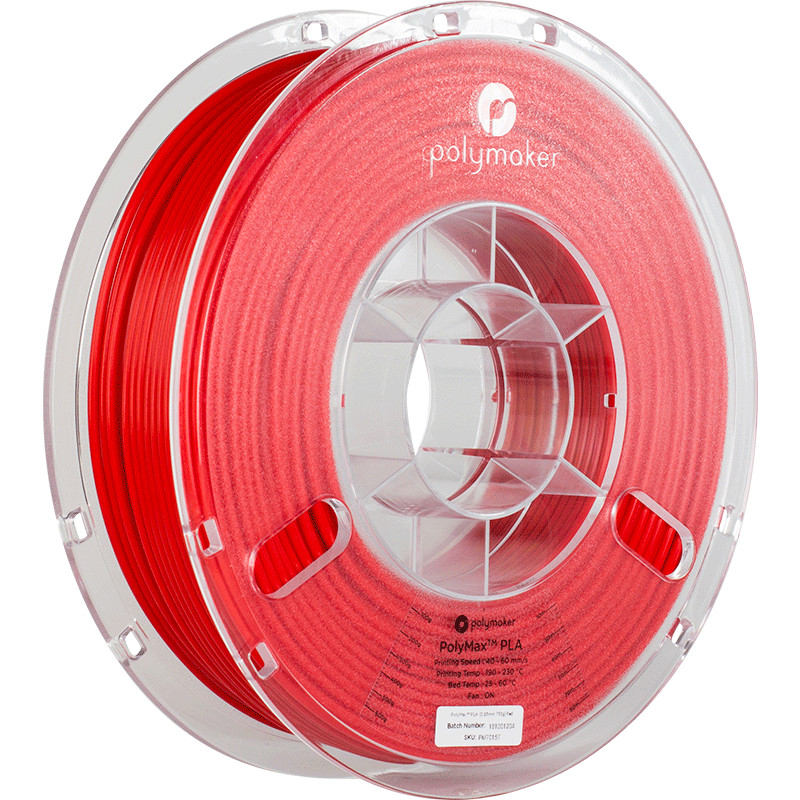 PolyMax PLA Rouge 2.85mm 750 g