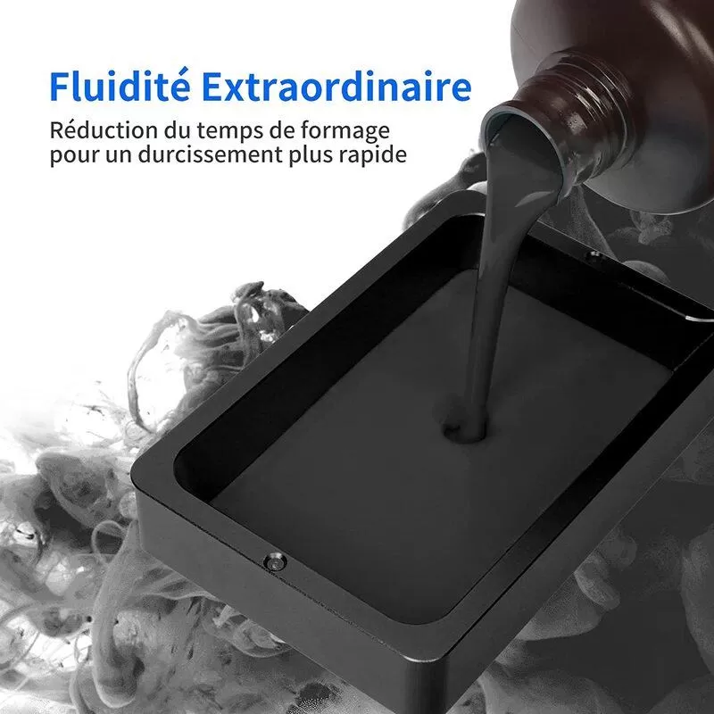 Fluidité résine standard Noire Anycubic - 1Kg Fluidité résine standard Noire Anycubic - 1Kg