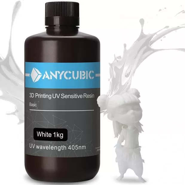 Résine standard Blanche Anycubic - 1 kg