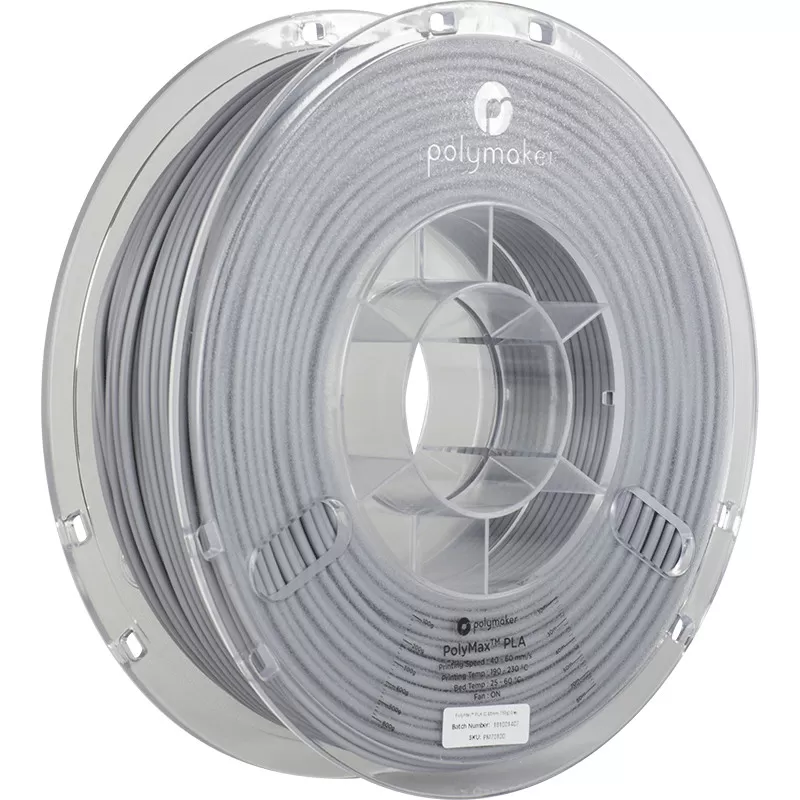 PolyMax PLA Gris 2.85mm 750 g PolyMax PLA Gris 2.85mm 750 g