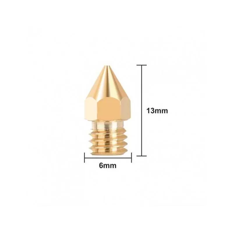 Lot de 2 Buses Laiton MK8 Forshape 0.5mm Lot de 2 Buses Laiton MK8 Forshape 0.5mm